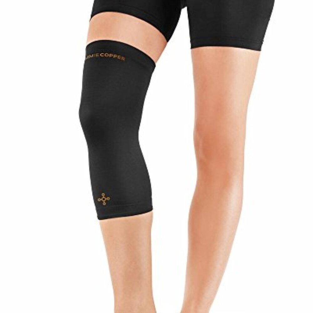 NEW - Tommie Copper Women's Vitality Recovery Refresh Knee Sleeve - XL - Black